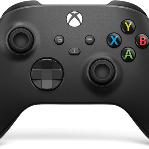Xbox Wireless Gaming Controller (2025) – Carbon Black – Play on Xbox, Windows, Android, iOS, FireTV Sticks, Smart TVs, VR Headsets