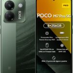 Xiaomi POCO M7 Pro 5G 256GB: desempenho potente, tela AMOLED 120Hz e bateria 5110mAh com 45W Turbo Charge.