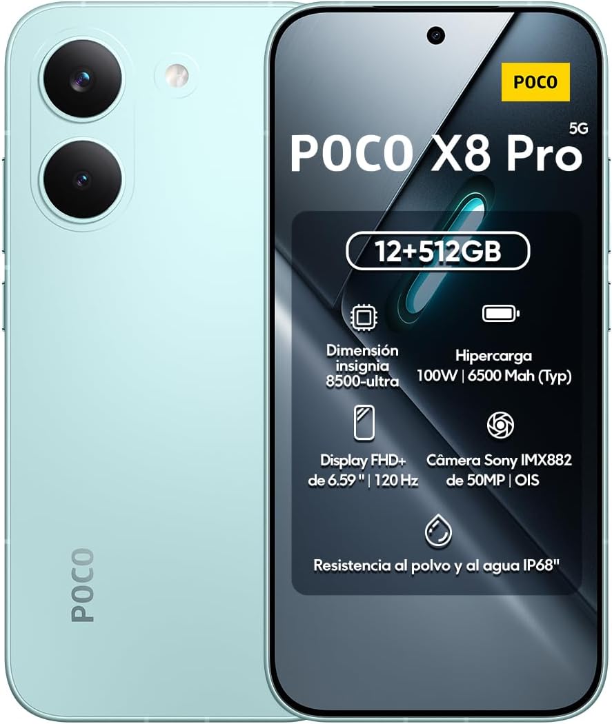 Xiaomi Poco X8 Pro 512GB 12GB RAM: desempenho 5G, tela Xiaomi Poco X8 Pro 512GB 12GB RAM: desempenho 5G, tela AMOLED 120Hz e bateria de longa duração para comprar com segurança.