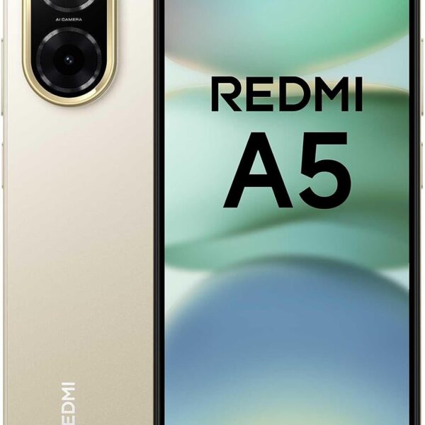 Xiaomi Redmi A5 64GB Azul Estelar: tela grande, 3GB RAM, bateria 5200 mAh e câmera 32 MP para seu dia a dia.