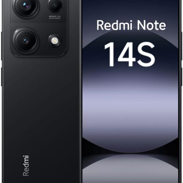 Xiaomi Redmi Note 14S 4G NFC 256gb 8GB Ram 6.67 Pol AMOLED Cor Preto Black MediaTek Helio G99-Ultra