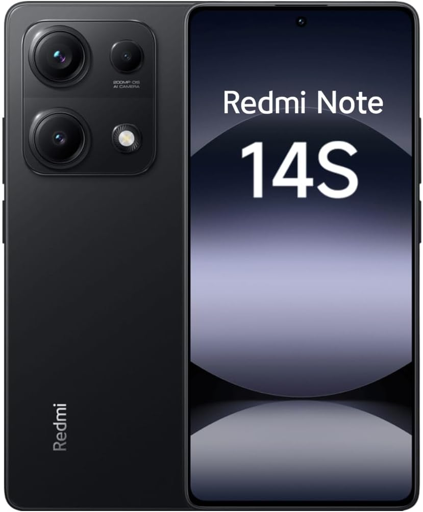 Xiaomi Redmi Note 14S 4G NFC 256gb 8GB Ram 6.67 Xiaomi Redmi Note 14S 4G NFC 256gb 8GB Ram 6.67 Pol AMOLED Cor Preto Black MediaTek Helio G99-Ultra