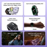 Xiaomi Redmi Watch 5 roxo: estilo e praticidade para acompanhar sua rotina com mais tecnologia. - Imagem 2