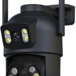 YOOSEE Câmera Domo 4MP com Visão 360°, Detecção de Movimento e Monitoramento Wi-Fi para Casa e Externo