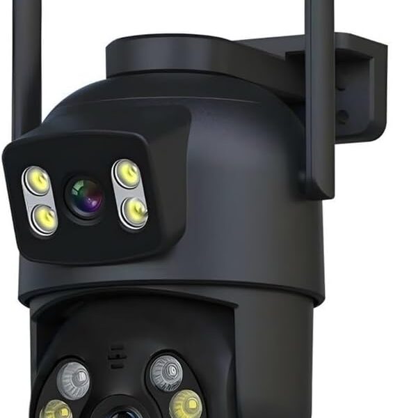 YOOSEE Câmera Domo 4MP com Visão 360°, Detecção de Movimento e Monitoramento Wi-Fi para Casa e Externo