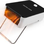YOUCIDI Aquecedor Portátil de Mesa 200W: aquecimento rápido e silencioso para quarto e escritório