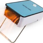 YOUCIDI Aquecedor Portátil de Mesa 200W: aquecimento rápido, silencioso e compacto para quarto e escritório