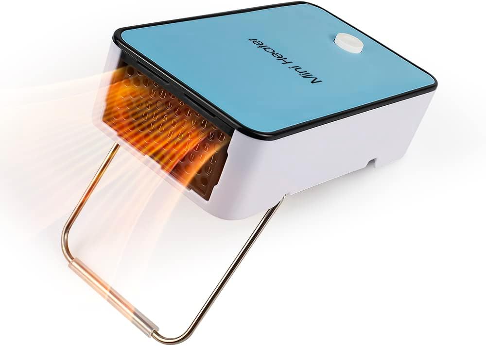 YOUCIDI Aquecedor Portátil de Mesa 200W: aquecimento rápido, silencioso e YOUCIDI Aquecedor Portátil de Mesa 200W: aquecimento rápido, silencioso e compacto para quarto e escritório