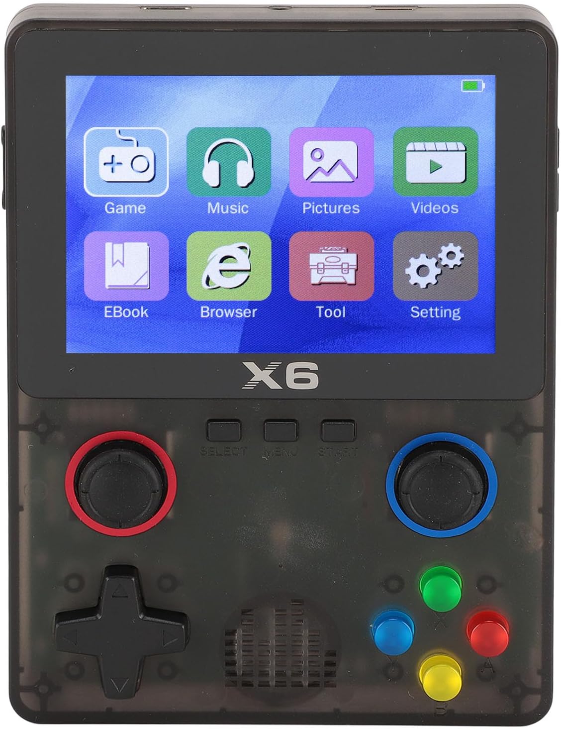 Yinhing Console de Jogos Portátil retrô 32G com tela 3,5, Yinhing Console de Jogos Portátil retrô 32G com tela 3,5, 11 emuladores e bateria 2000mAh para jogar por horas