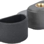 ZJchao Manga de Gancho Traseiro para Scooter M365: resistente, fácil de instalar e ideal para proteger o para-lama.
