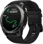 Zeblaze Stratos 3 Pro: smartwatch com GPS, chamadas Bluetooth e 5ATM, ideal para treinos e uso diário.