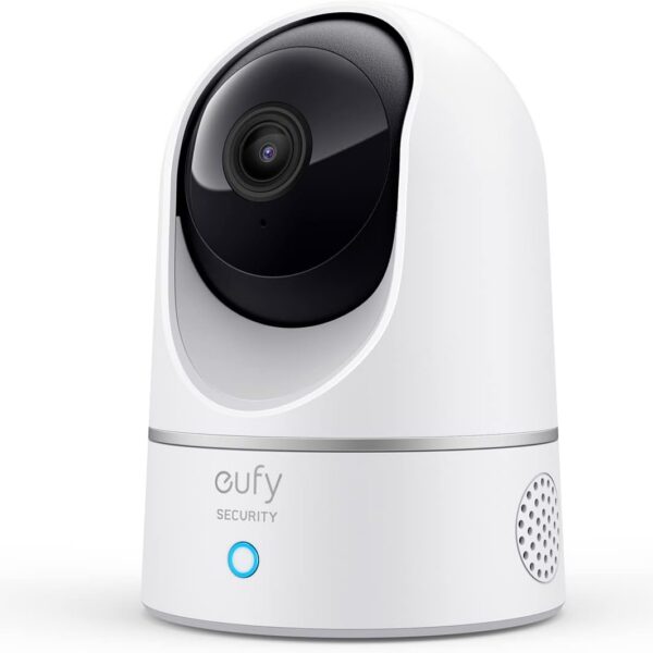 eufy Câmera E220 Anker 2K Wi-Fi 360° com IA, visão noturna e áudio двiway para monitoramento completo