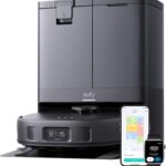 eufy X10 Pro: aspiração 8000Pa, lava e seca sozinho, evita obstáculos e é ideal para casas com pets.