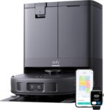 eufy X10 Pro: aspiração 8000Pa, lava e seca sozinho, evita obstáculos e é ideal para casas com pets.