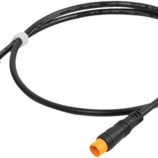 harayaa Cabo de extensão para bicicleta elétrica com conector à prova d’água e plugue de 3 pinos, ideal para acelerar com mais praticidade e compatibilidade.