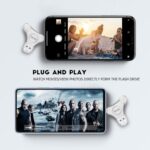 iDiskk Cofre de fotos 512GB MFi: backup rápido, libera espaço e funciona em iPhone, iPad, Android e USB-C - Imagem 2