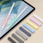 iPencil Grip 4 cores: silicone macio, proteção e conforto para Apple Pencil Pro, 2ª geração e USB-C - Imagem 2